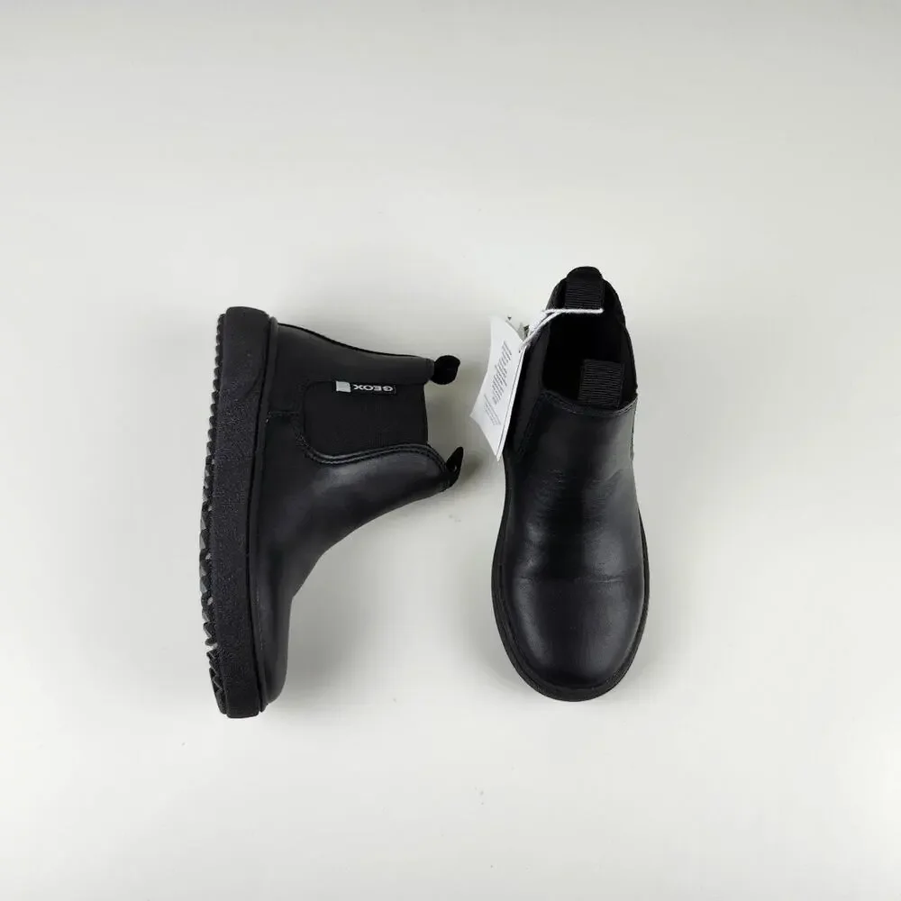 Geox Theleven Boy Black Boots - Picture 2 of 10